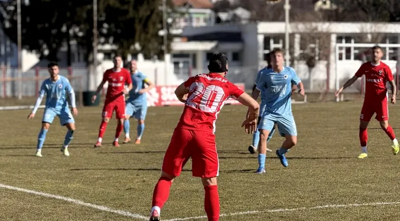 Final cu victorie pentru AFC Câmpulung Muscel în amicalele iernii. A trecut de Unirea Bascov