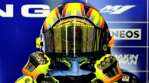 Rossi își anunță retragerea: „Văd dacă mai pot după primele șase curse”