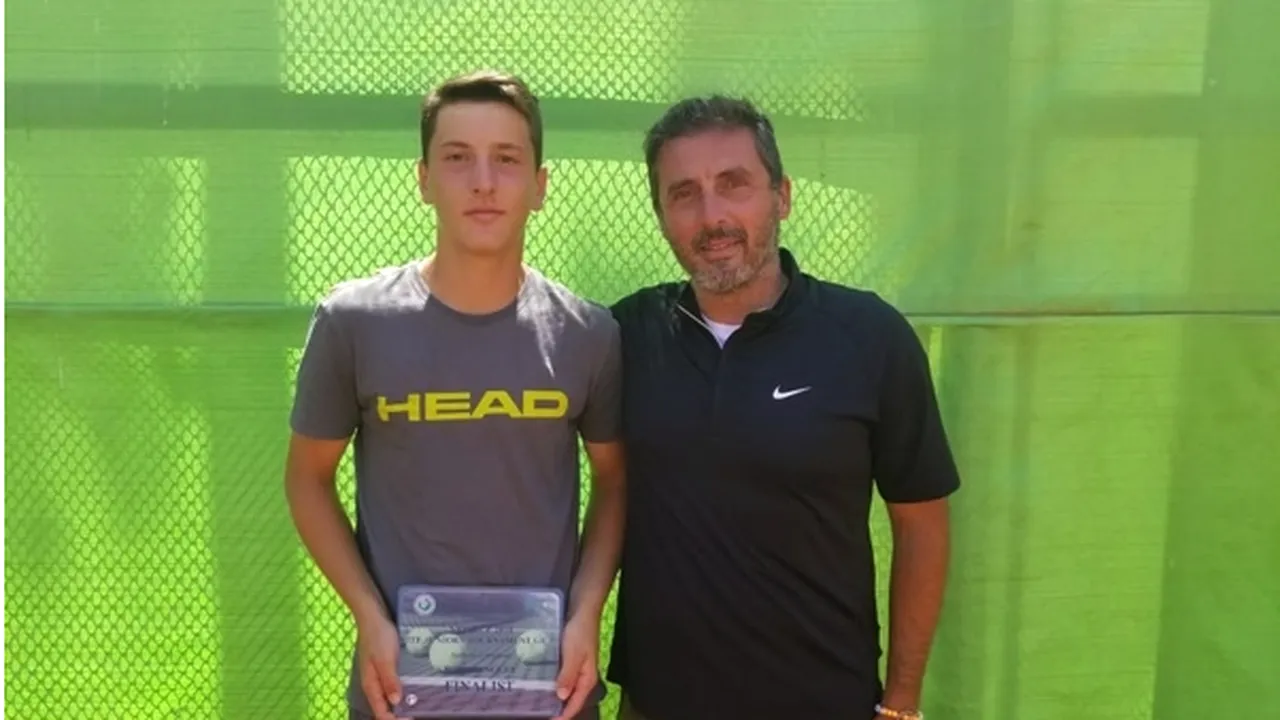 Sebastian Gima, dublu finalist la turneul ITF Juniors Uzbekistan