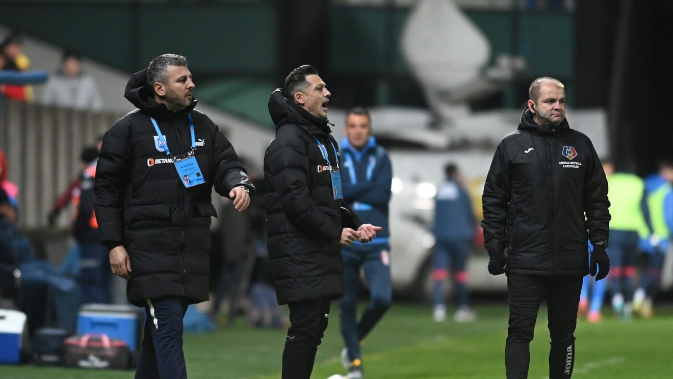 Mirel Rădoi și-a făcut praf jucătorii după remiza Universității Craiova cu Chindia: „Poate că le cer prea mult! Au fost greșeli imense!”