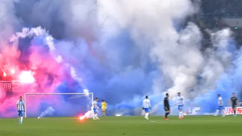 Jandarmeria, măsuri dure după derby-ul Universitatea Craiova - FCU Craiova! Câți suporteri sunt interzişi pentru un an pe stadioane