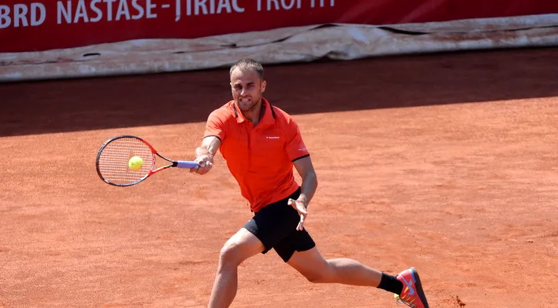 Copil, eliminat în turul I la Năstase-Țiriac Trophy. Marius a pierdut greu în fața jucătorului care i-a învins pe Nadal și Berdych în 2016