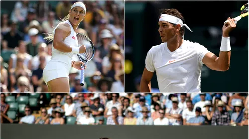 3 repere ale zilei a 6-a de Wimbledon 2018: meciul care a închis discuția pentru #1 ATP, la feminin a fost ‘mini’ la putere, iar calvarul lui Zverev s-a încheiat după 24 de ore fără mâncare și două căzături. TABLOUL OPTIMILOR