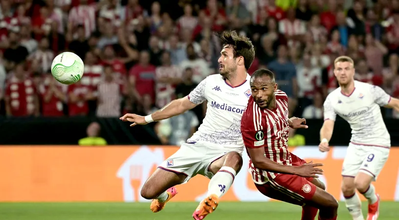 Eroul El Kaabi, mesaj special după Olympiacos - Fiorentina 1-0. Ce a transmis cel care a adus primul trofeu european pentru o echipă din Grecia