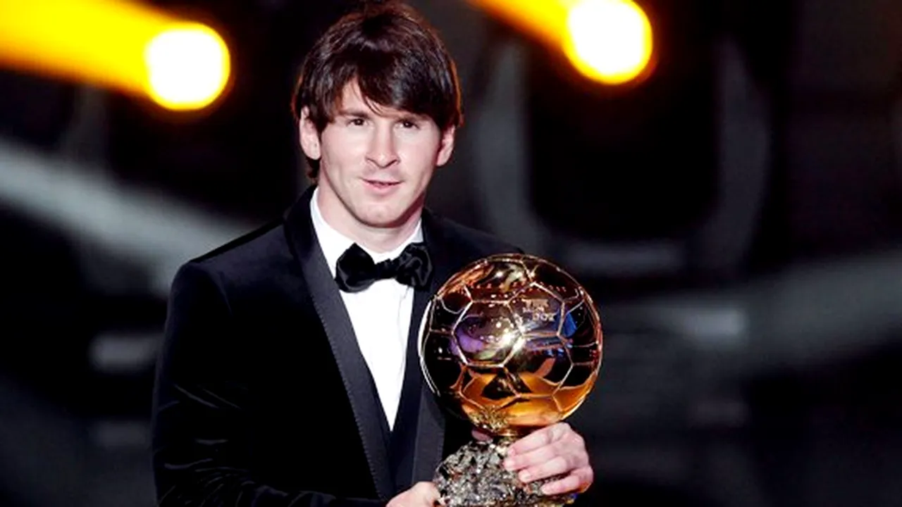 Ce surpriză!** Messi a primit Balonul de Aur!