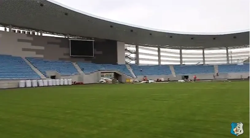 Echipă de liga a doua, stadion de cinci stele! VIDEO | Arena ultramodernă va fi gata la finalul lunii septembrie