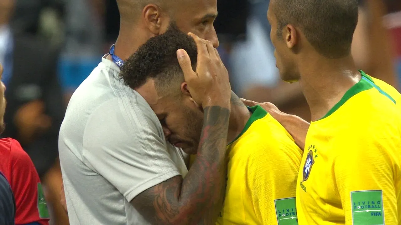 Lacrimile unui superstar. Neymar, de neconsolat! Un rival a pus sare pe rană: 
