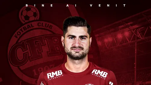 Florin Ștefan a semnat cu CFR Cluj! Fundașul stânga  a refuzat FCSB în vară | FOTO