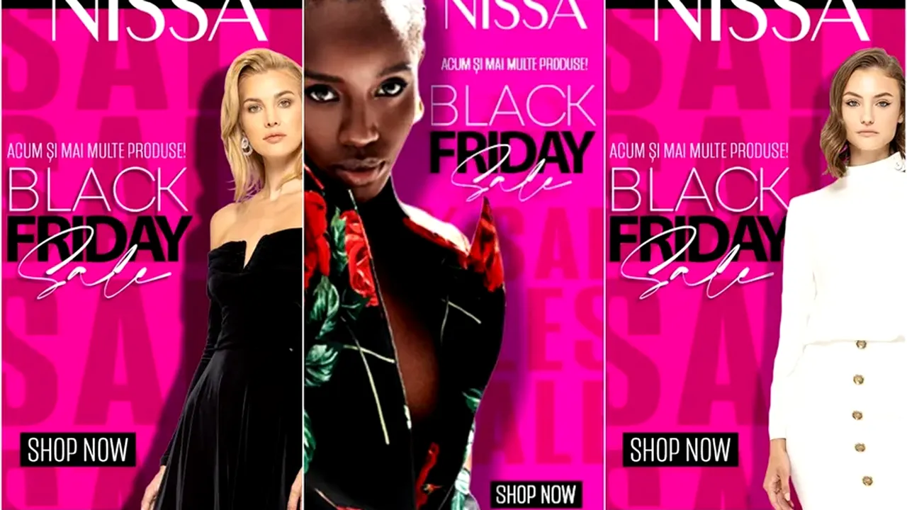 Black Friday continuă NISSA! Și mai multe produse sunt reduse cu până la 80% | ADVERTORIAL
