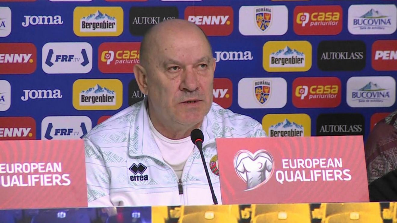 Tot ce trebuie să știți despre România - Belarus! Povestea selecționerului Gheorghi Petrovici Kondratiev. Care au fost precedentele confruntări între cele două naționale | SPECIAL