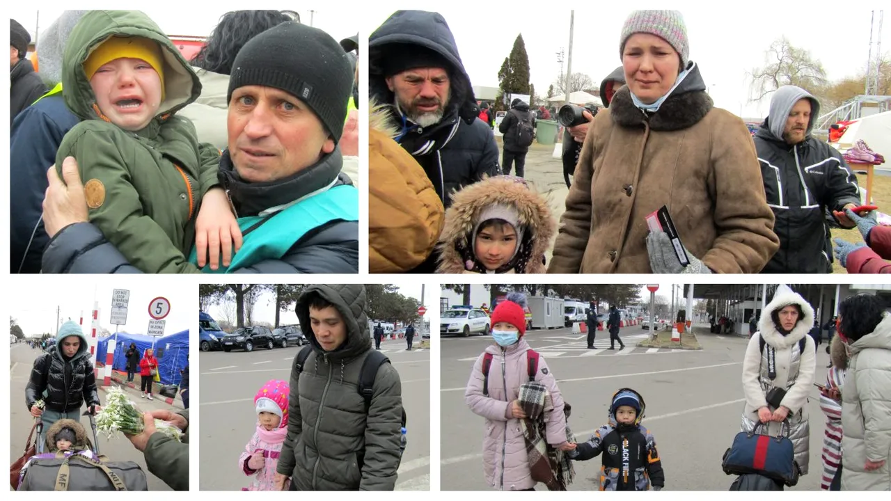 Siret, poartă spre supraviețuire! REPORTAJ tulburător în Vama Siret, unde sute de refugiați ucraineni, majoritatea femei și copii, fug spre România din calea bombardamentelor rușilor. Povești cutremurătoare și gesturi emoționante