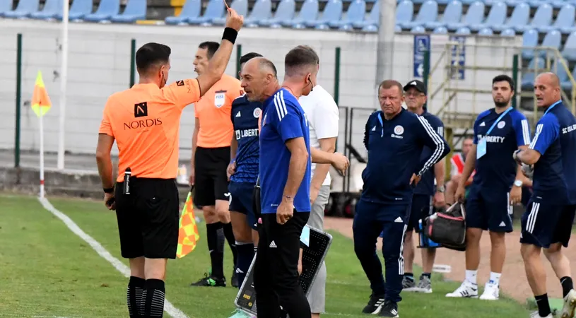 Bogdan Andone a fost eliminat în FC Botoșani - Oțelul Galați 2-3, apoi a fost un car de nervi la interviuri și a explodat în direct: „Suntem proștii campionatului? Vreau să primesc un răspuns”