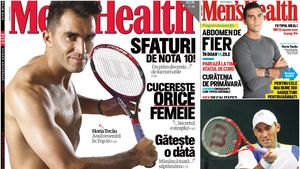 Horia Tecău, copertă de revistă. FOTO | Cel mai bun tenismen român din proba de dublu e din nou "imaginea" Men's Health