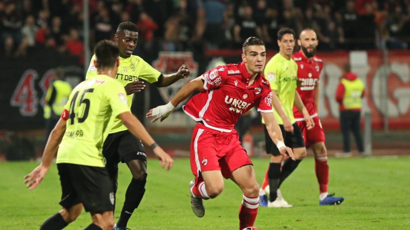 Dinamo - CFR Cluj 0-0. Joc modest în "Ștefan cel Mare"