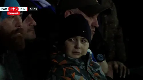 Imagini impresionante cu gestul de mare campion făcut de Gică Hagi, după ce un copil a izbucnit în lacrimi la Farul – Dinamo! Ce a putut să facă „Regele” pentru puștiul pe care campioana l-a „dat în urmărire”. VIDEO