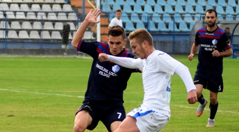 Filiașiul și-a adjudecat derby-ul doljean cu CS U II, pe 