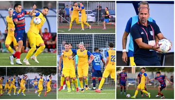 Grozav meci la Brașov! Corona a revenit de fiecare dată și a remizat contra FC Bihor în primul joc din grupele Cupei României, cu foștii petroliști Gicu Grozav și Alexandru Mateiu marcatori