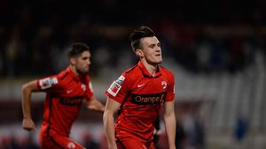 Andrei Marc a fost eroul lui Dinamo în meciul cu ASA: "Avem trei goluri în cinci ani, este o premieră și pentru mine să înscriu de două ori într-un meci. Sunt bucuros pentru victorie, dar m-am accidentat"