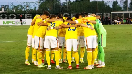 Naționala U21 a României abordează amicalul cu Italia U21 cu trei fotbaliști din Liga 2. Lotul convocat de Florin Bratu