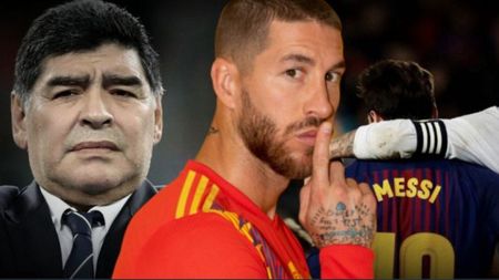 Sergio Ramos și-a mai făcut un dușman: "Maradona e la ani-lumină în spatele lui Messi"
