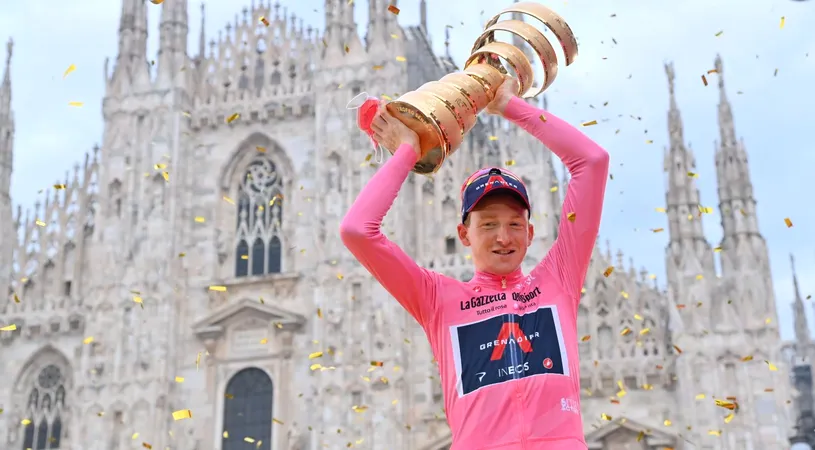 Tao Geoghegan Hart, victorie superbă în Giro 2020! A muncit 16 ore pe zi în construcții alături de tatăl său | VIDEO