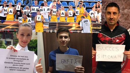 "Succes, Simona!" Andreea Răducan, Dorin Rotariu, Ionel Dănciulescu și baschetbaliștii din naționala de 3x3, mesaje pentru Halep | FOTO 