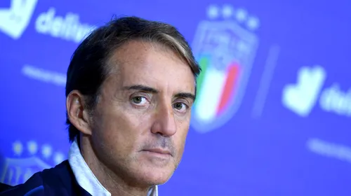 Roberto Mancini, selecționerul Italiei, solicită suspendarea definitivă a sezonului în Serie A! „Mi se pare că este puţin haos”