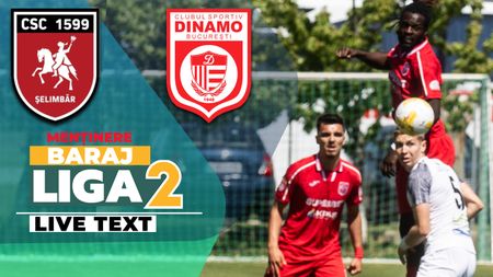 CSC Șelimbăr câștigă barajul cu CS Dinamo după ce a deschis scorul dintr-un penalty controversat acordat de Flueran. Sibienii rămân în Liga 2, bucureștenii retrogradează în Liga 3