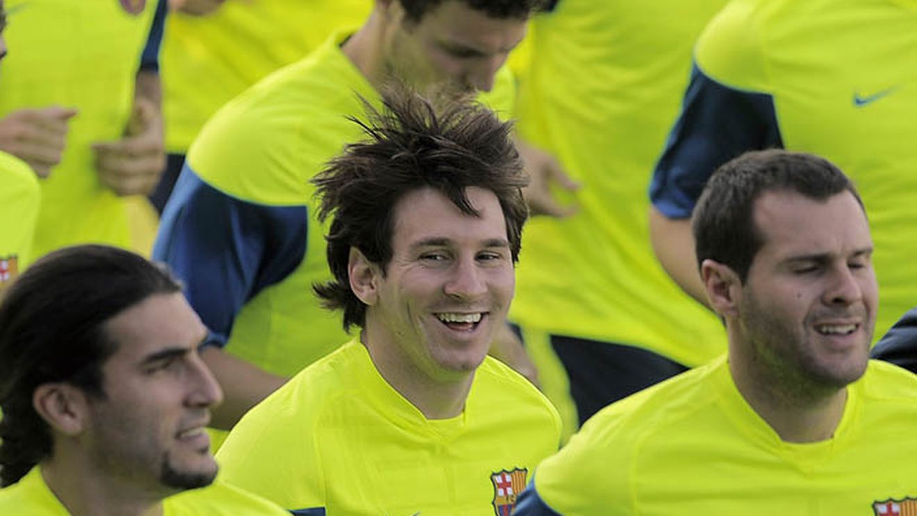 N''Doye și Ze Kalanga, luați aminte!** Messi a ajuns cu o săptămână mai devreme la pregătirea Barcei!