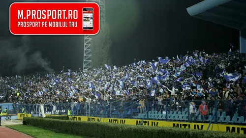 Oltenii au primit mai multe bilete pentru derby-urile cu Dinamo!