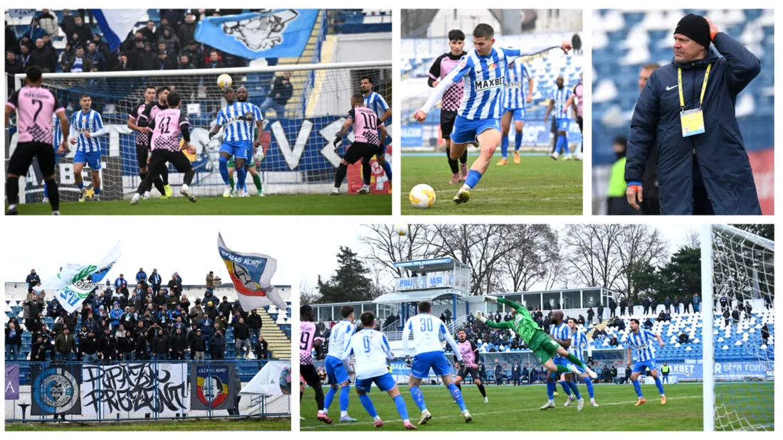 Au dat-o la pace! Poli Iași și Corvinul au remizat alb în Copou, un egal care îndepărtează Iașiul și mai mult de play-off! Tibor Selymeș: ”Puteam să facem mai mult azi”