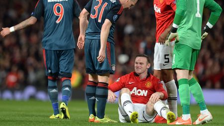 Emoții pentru United: "Rooney nu va mai evolua în acest sezon"