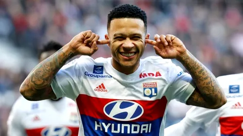 Memphis Depay, înapoi în Premier League? Două nume importante din campionatul Angliei sunt interesate de atacantul olandez