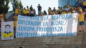 Suporterii naționalei României, „campioni” la Euro U21! ProSport are imaginile care spun totul