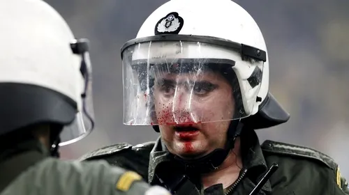 FOTO** Violențe la Atena după finala Cupei