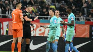 Costache n-a mai suportat umilința după FCSB - UTA 4-0 și a ieșit show la flash interviu: „E penibil!”