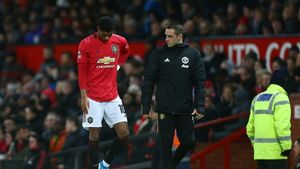 Manchester United l-a pierdut pe Marcus Rashford, în Cupa Angliei! Golgheterul s-a rupt după 16 minute și ratează marele derby cu Liverpool