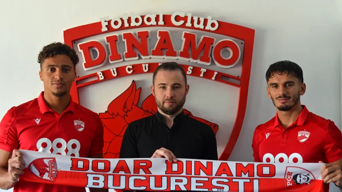 Dinamo, achiziții pe repede înainte! Doi fotbaliști au fost prezentați după înfrângerea cu SC Oțelul, dar nivelul lor e cu semnul întrebării. Sezonul trecut au jucat în total 90 de minute