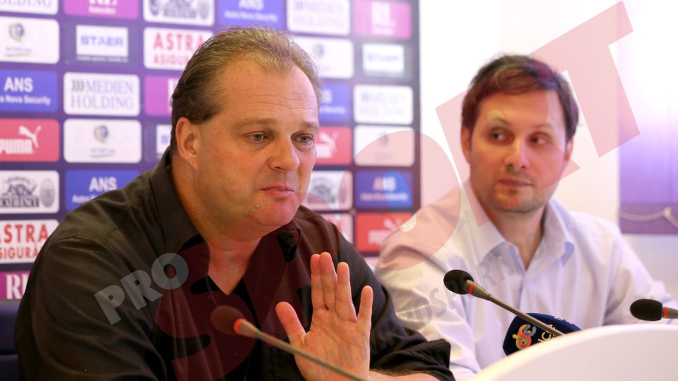 Weiss își joacă viitorul pe banca Oțelului în meciul de la Iași. Pascu: "Viitorii acționari sunt dezamăgiți de rezultatele echipei"