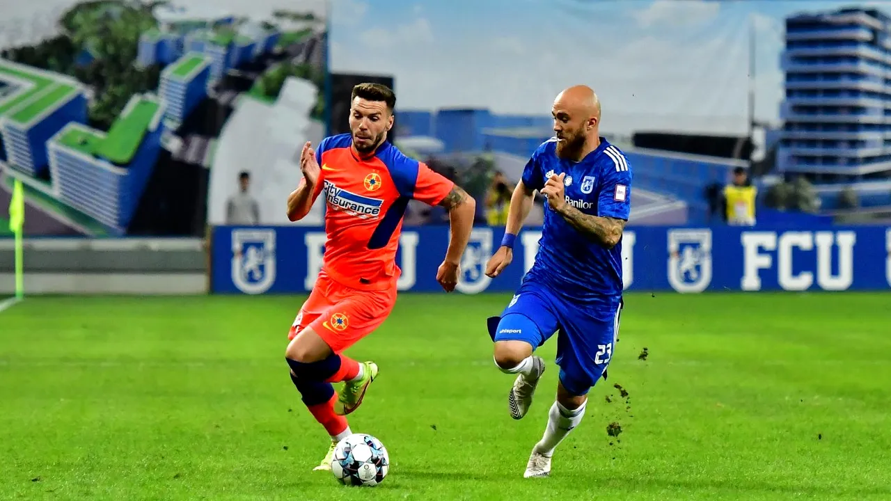 Meciul FC U Craiova - FCSB i-a dezamăgit pe specialiști: „Foarte slabi! Nici șut pe poartă, nici pe lângă”