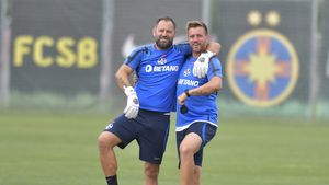 Finul întâlnește nașul în FC Bihor - FCSB: „Pot să zic că e un frate mai mare”. Duel inedit în Cupa României