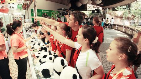 În vizită la urșii Panda