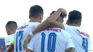 Farul Constanța -  Sepsi Sfântu Gheorghe 1-0 | Dobrogenii câștigă prin golul lui Betancor. Antrenorii Gică Hagi și Leo Grozavu, eliminați în minutele de prelungiri!