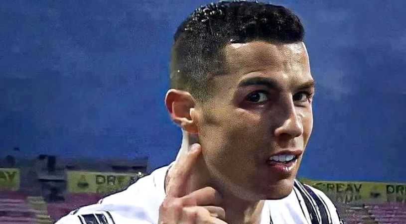 Cristiano Ronaldo, hat-trick perfect în doar 32 de minute pentru Juventus! Portughezul, în război cu contestatarii: „Nu vă aud!” VIDEO