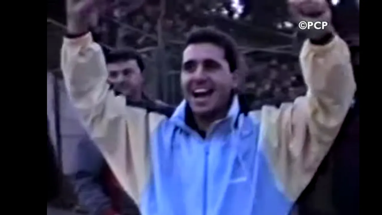 Imagini fabuloase cu Gigi Becali și Gică Hagi, din 1990! Cum era îmbrăcat și cum arăta actualul miliardar de la FCSB | VIDEO