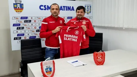 CSM Slatina și-a prezentat noul antrenor. Dinu Todoran, chemat să salveze echipa de la retrogradare. Primele decizii luate de ”principal” la scurt timp după numire