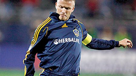 E foarte încântat că va fi coleg cu Beckham!