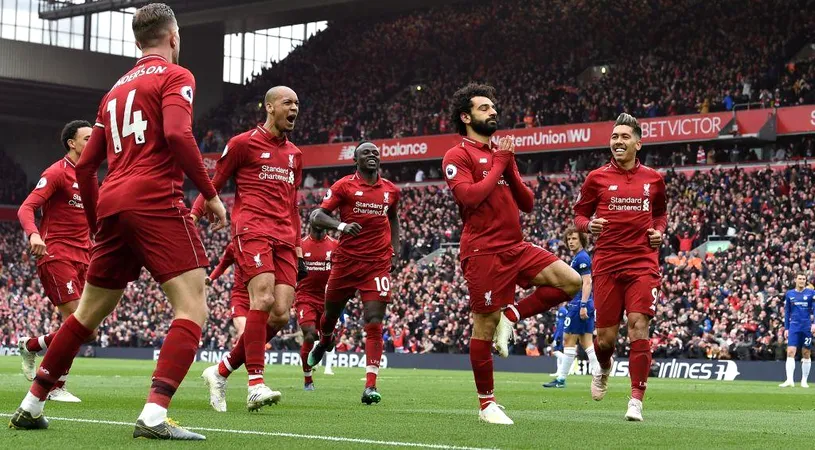 Derby-ul lui Mane și Salah! Liverpool bate Chelsea, egipteanul marchează un gol fabulos și 