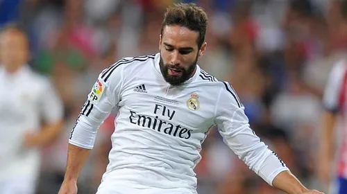 Accidentat în finala Ligii, Dani Carvajal va rata Campionatul European