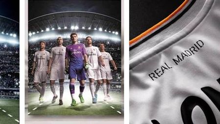 FOTO adidas și Real Madrid prezintă astăzi noul echipament de joc pentru sezonul 2013 - 2014.